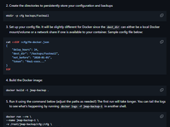 jmap-backup Screenshot 1