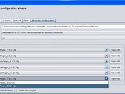 6 - Configuration window under Microsoft Windows.