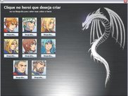 Selecionando/Criando o Heroi