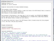 JMyBackup Information Tab