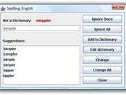 Spell Dialog
