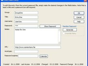 Edit Dialog on Windows XP