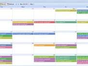 jquery event calendar monthly view