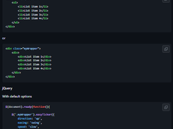 jQuery Easy Ticker plugin Screenshot 1