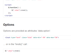 jQuery Knob Screenshot 1