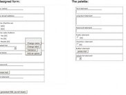 Standalone (pure HTML) implementation of the JSformDesigner