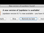 Compact Jupidator interface