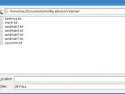 Oped dialog with encoding selection