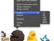Dock menu