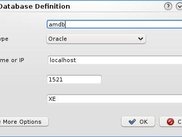 3. Kevora 1.0 - Editing a database definition