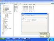 Main program window