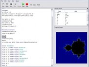 Syntax highlighting and Mandelbrot set