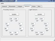 Sample Application AiS KCon: Sensor dialog
