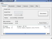 Sample Application AiS KCon:  General connection dialog