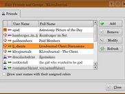 Friend Editor