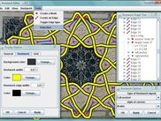 Fitting a knotwork from an islamic pattern (with GUI)