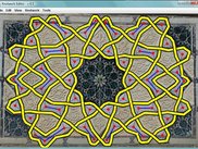 Fitting a knotwork from an islamic pattern 