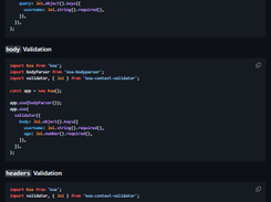 koa-context-validator Screenshot 1