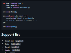 koa-isbot Screenshot 1