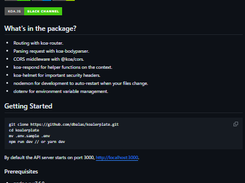 Koalerplate Screenshot 1