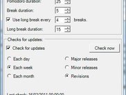 Koomato settings window