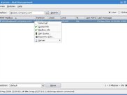 Imap Partition management