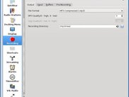 Recording Configuration Page