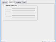 Properties - Network settings - if using DHCP