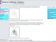 Read a lab book section including figures online
