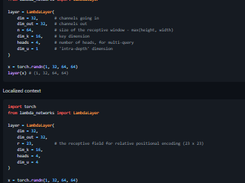 Lambda Networks Screenshot 1