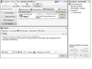 Showing the manager for pm sessions and file transfers...