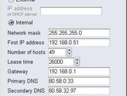 Servers configuration