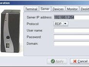 Terminal (client) configuration