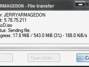 File transfer window