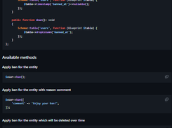 Laravel Ban Screenshot 1