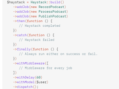 Laravel Haystack Screenshot 1
