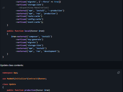 Laravel Initializer Screenshot 2