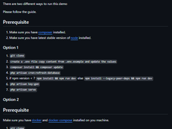 Laravel React Screenshot 1