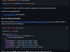 Laravel Wave Screenshot 1