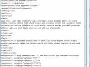 XML text loaded and displayed with wrap option enabled.