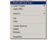 Right click menu