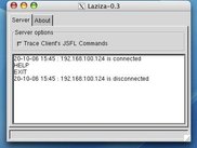 Laziza-0.3 running on MAC OS X