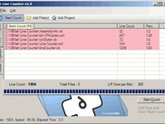 Line Counter Main Screen
