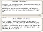 Leet-Generator main window