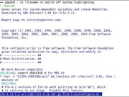 Displaying a script contained in an RPM