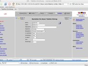 Edit an item's data (here: German language selected)