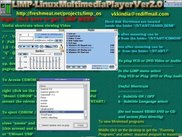 LiMP showing  XMMS skin options
