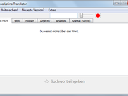 Das Hauptfenster / The main window