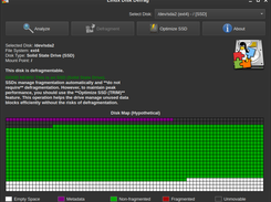 Linux-Disk-Defrag Screenshot 3
