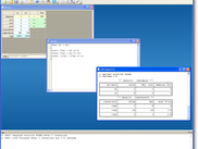 Linear Program Solver Main Window
